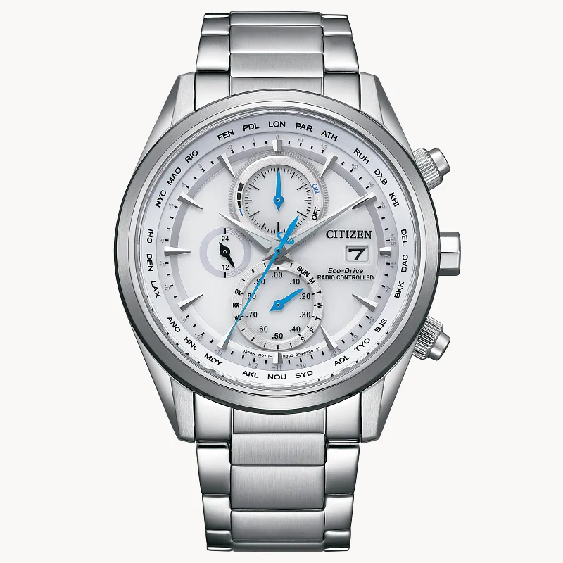 Sport Luxury White Dial Stainless Steel Bracelet AT8260-85A | CITIZEN Sport Luxury White Dial Stainless Steel Bracelet AT8260-85A | CITIZEN